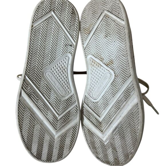 Tory Burch Women's T Monogram Howell Floral-embroidered Sneakers Size 7 - Picture 6 of 15